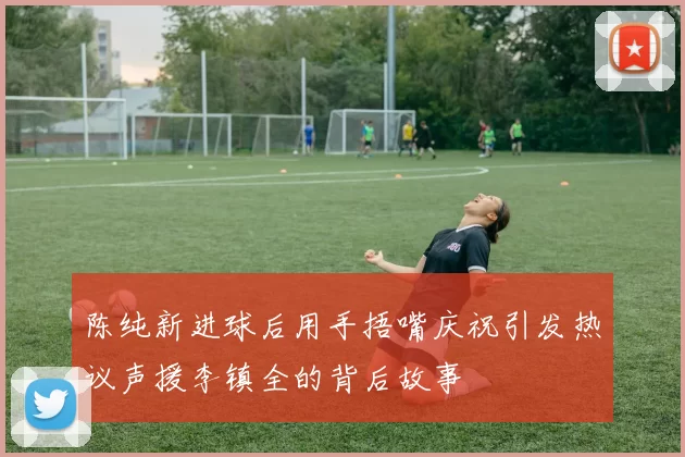陈纯新进球后用手捂嘴庆祝引发热议声援李镇全的背后故事